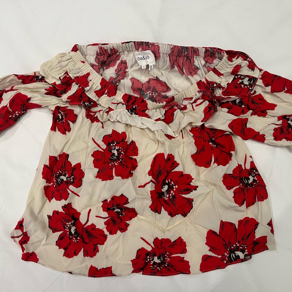 ba&sh Kavi Off-The-Shoulder Blouse - Picture 6 of 7